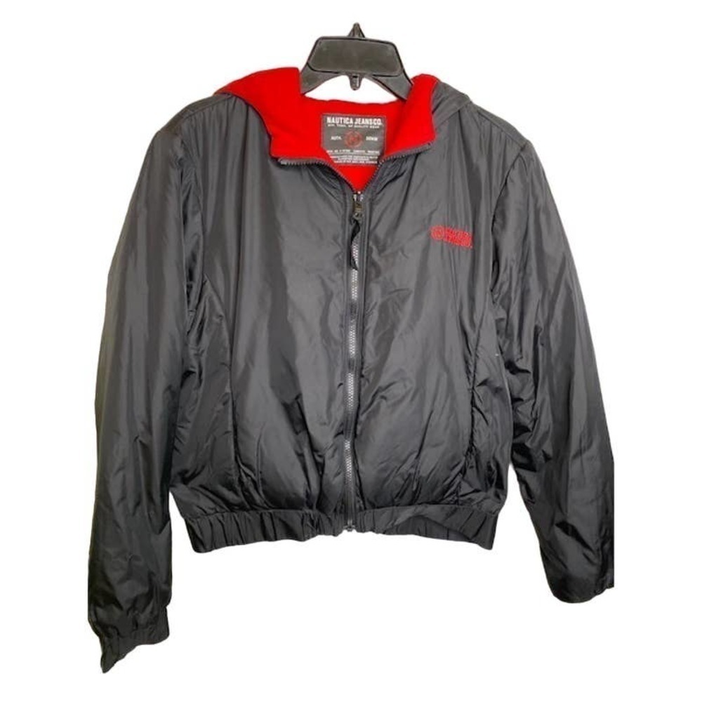 Nautica Jeans Co. Hooded Jacket‎ Vintage Black